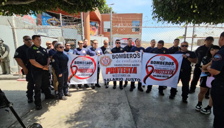 Manifestación Bomberos 1