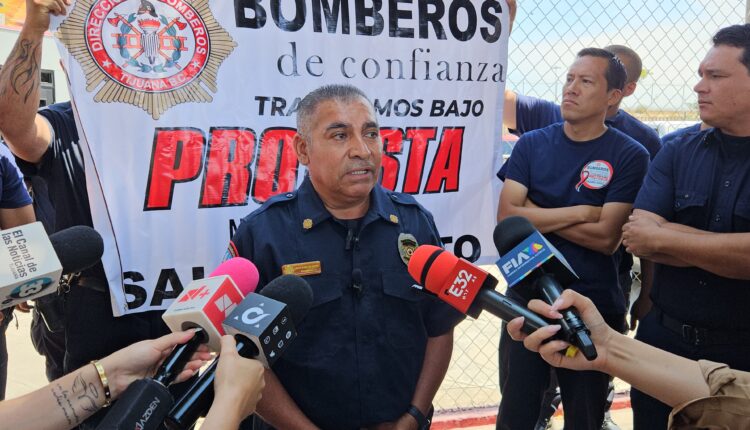 Manifestación Bomberos