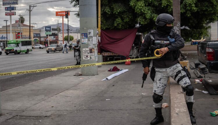 Baleado puente peatonal 5 y 10