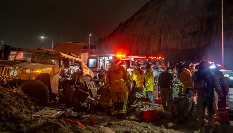 Carambola accidente soldados