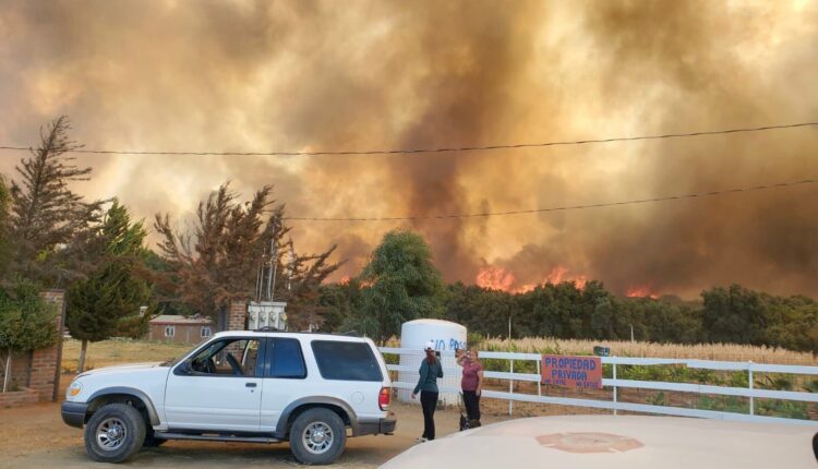 Incendio Cerro Azul Tecate