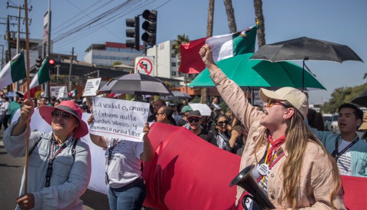 Manifestación Poder Judicial Tijuana 3