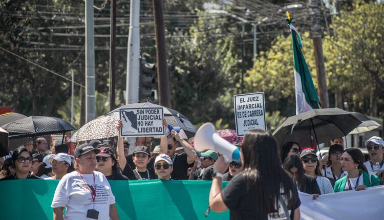 Manifestación Poder Judicial Tijuana 4