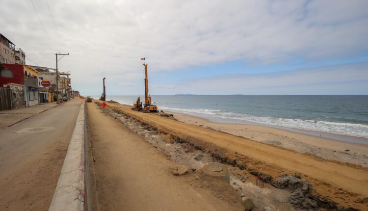 Obras malecón Playas de Tijuana