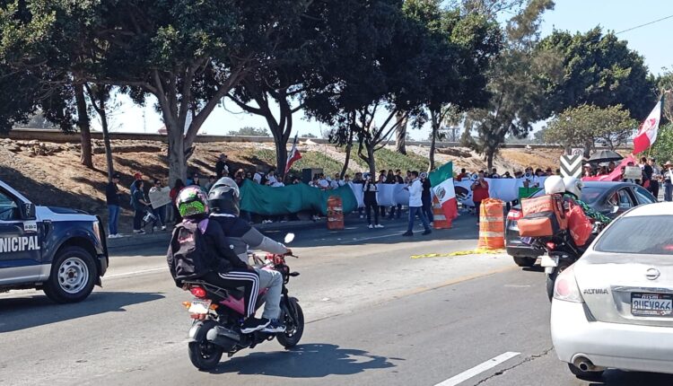 Bloqueo trabajadores Poder Judicial Ready Lane 2