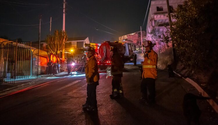 Incendio casa de madera Emperadores 2