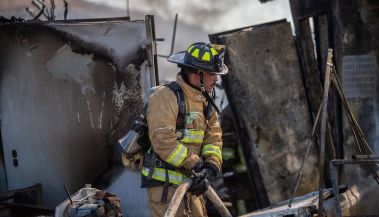 Incendio casa y corral 2