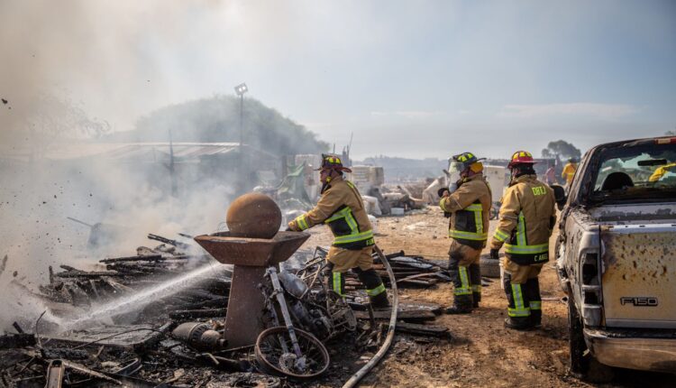 Incendio casa y corral 5