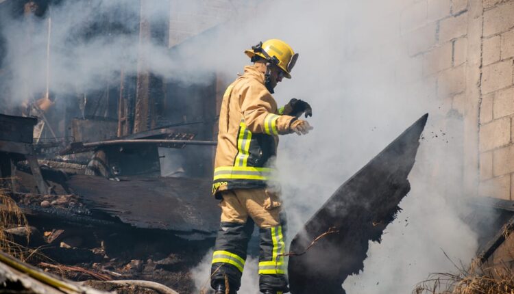 Incendio colonia Hidalgo 1