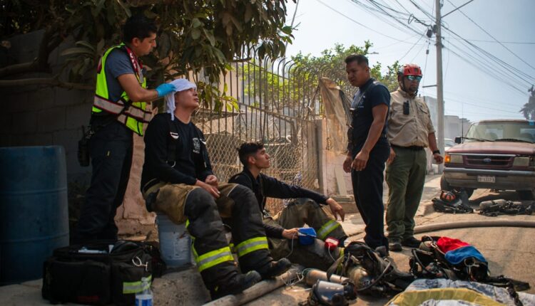 Incendio colonia Hidalgo 3