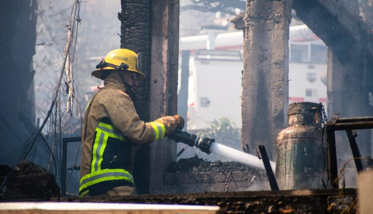 Incendio colonia Hidalgo 5