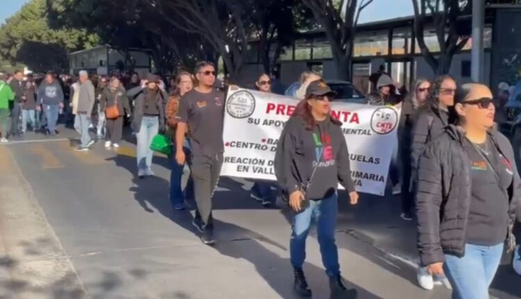 Manifestación Maestros CNTE 8