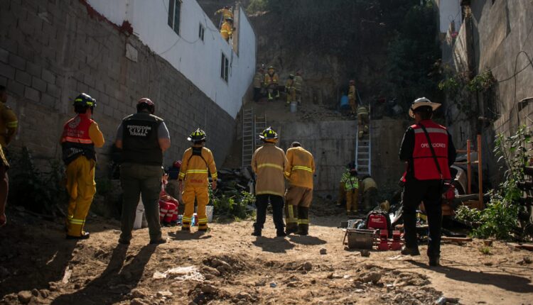 Trabajador atrapado Talud 1