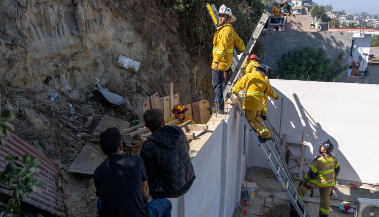 Trabajador atrapado Talud 2