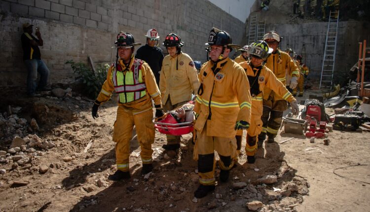 Trabajador atrapado Talud 5