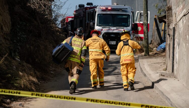 Trabajador atrapado Talud 6