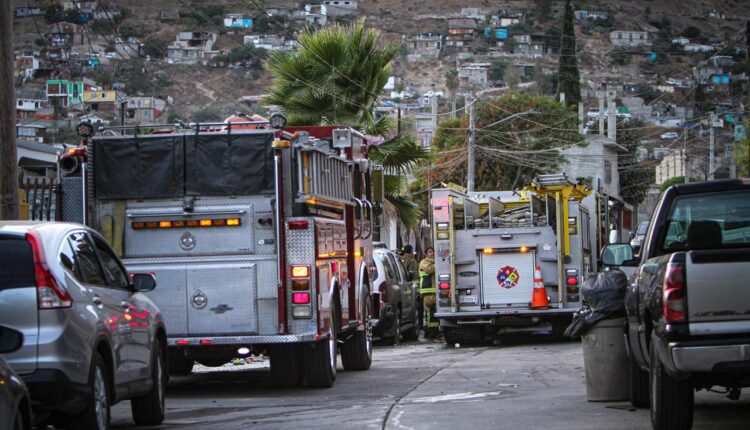 Incendio casa Mariano Matamoros