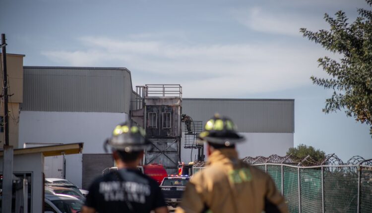 Incendio fábrica El Rubí 4