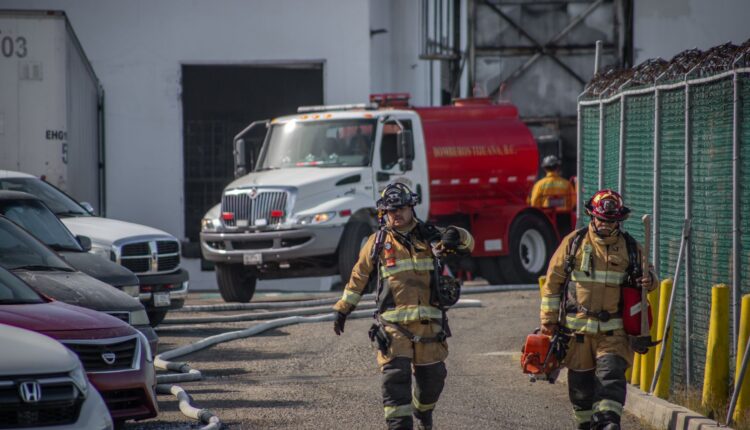 Incendio fábrica El Rubí 5