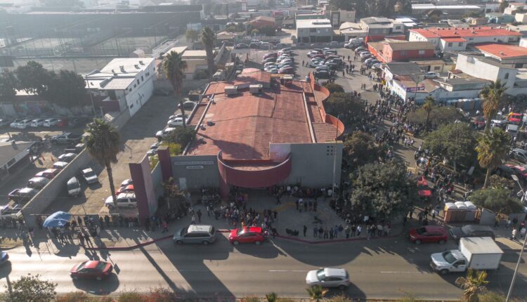 Manifestación Burócratas Tijuana 6