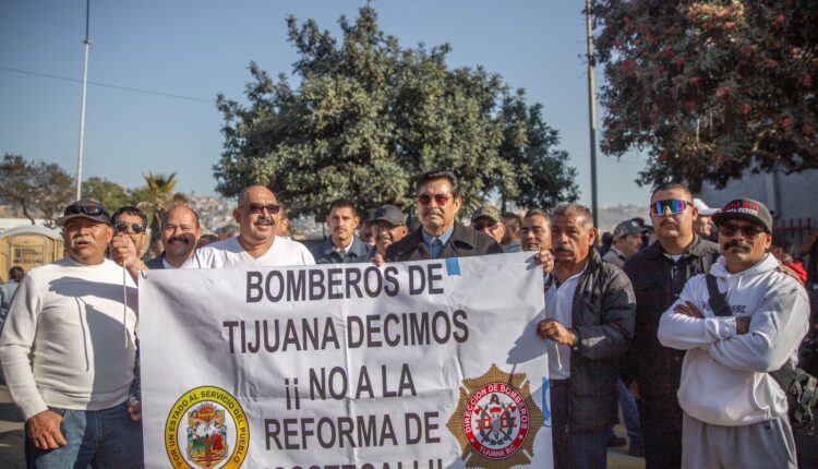 Manifestación Burócratas Tijuana 7