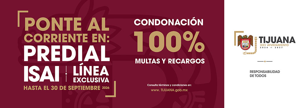 Ayuntamiento Tijuana predial cuadrado