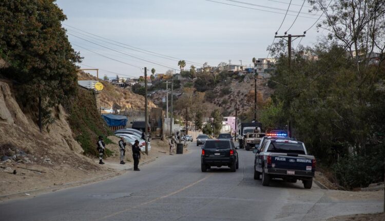 Baleado colonia San Ángel