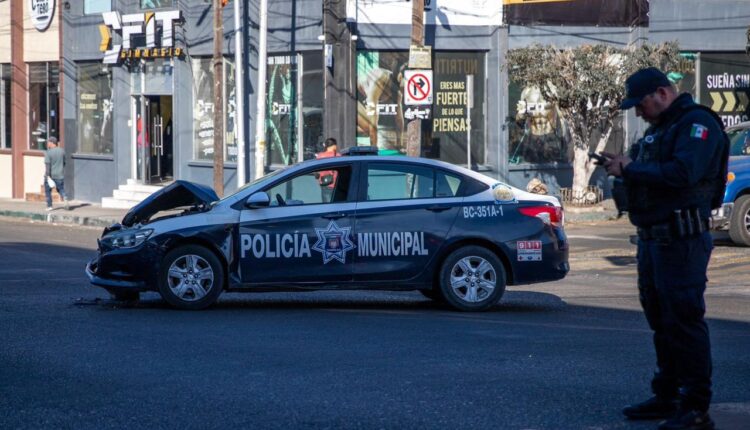 Choque patrulla Policía Municipal 3