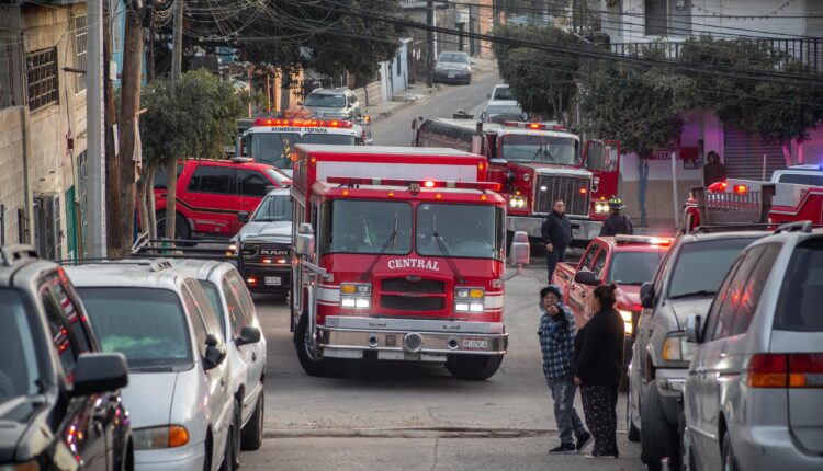 Incendio colonia Defensores de BC 1