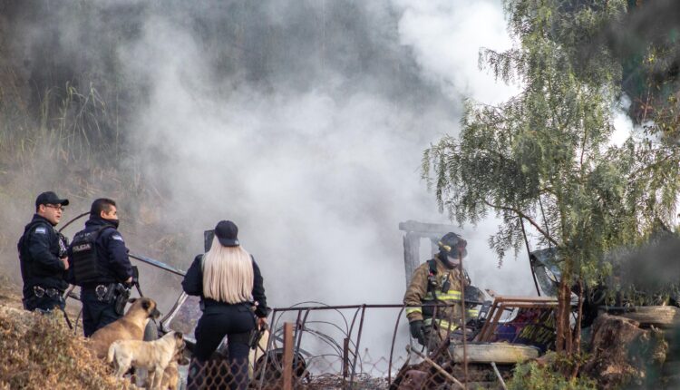 Incendio colonia Defensores de BC 4