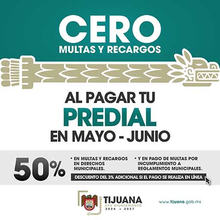 Ayuntamiento Tijuana predial cuadrado