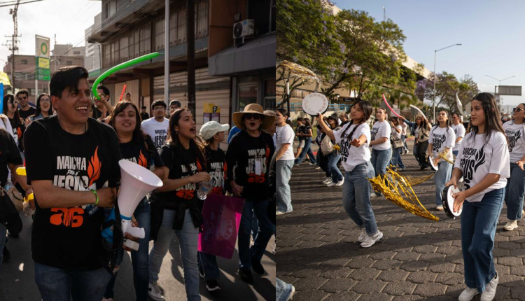 Jóvenes marchan en Tijuana por Jesús 2026